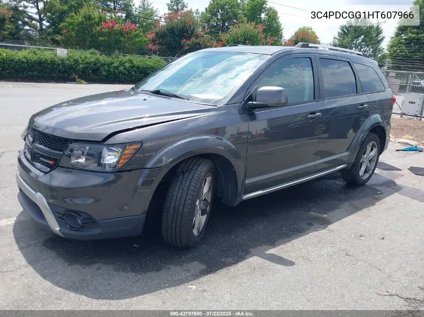 2017 Dodge Journey Crossroad Plus VIN: 3C4PDCGG1HT607966 Lot: 42797600