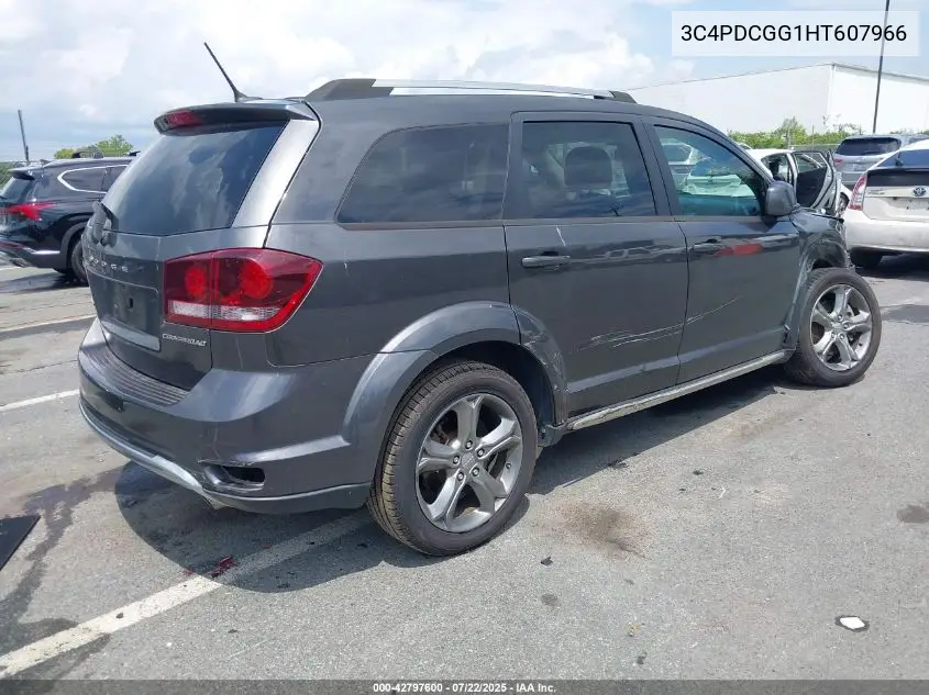 2017 Dodge Journey Crossroad Plus VIN: 3C4PDCGG1HT607966 Lot: 42797600