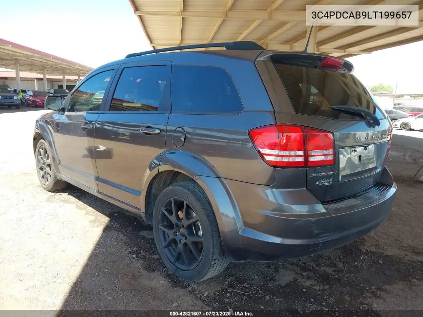 2020 Dodge Journey Se Value VIN: 3C4PDCAB9LT199657 Lot: 42821607
