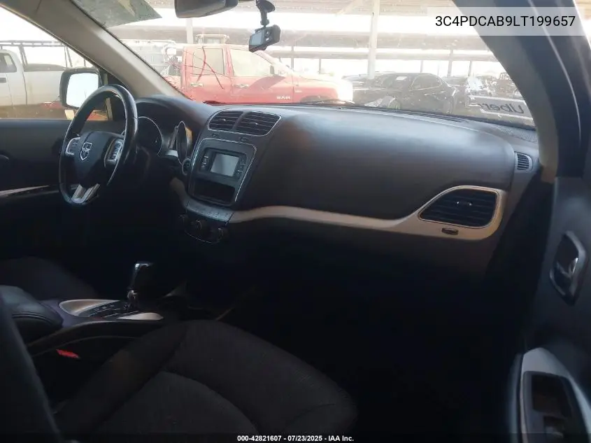 2020 Dodge Journey Se Value VIN: 3C4PDCAB9LT199657 Lot: 42821607