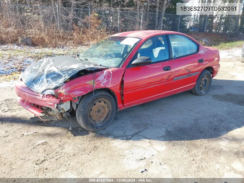 1996 Dodge Neon VIN: 1B3ES27C9TD532051 Lot: 41027554
