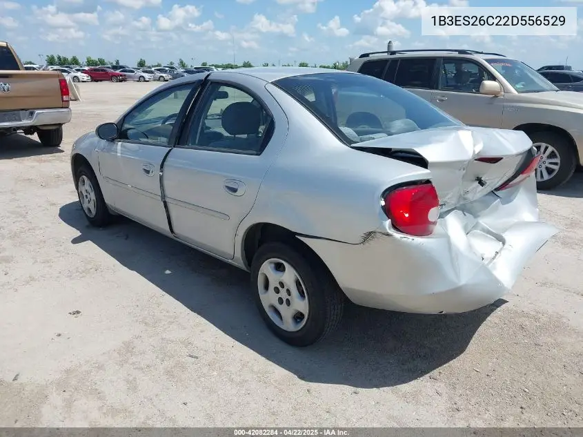 2002 Dodge Neon VIN: 1B3ES26C22D556529 Lot: 42082284