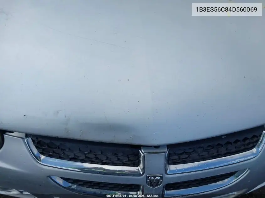 2004 Dodge Neon Sxt VIN: 1B3ES56C84D560069 Lot: 41988701
