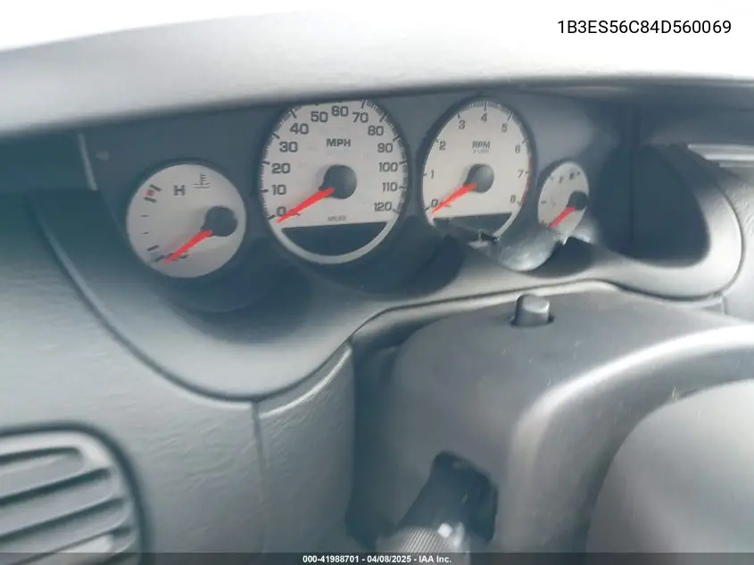 2004 Dodge Neon Sxt VIN: 1B3ES56C84D560069 Lot: 41988701