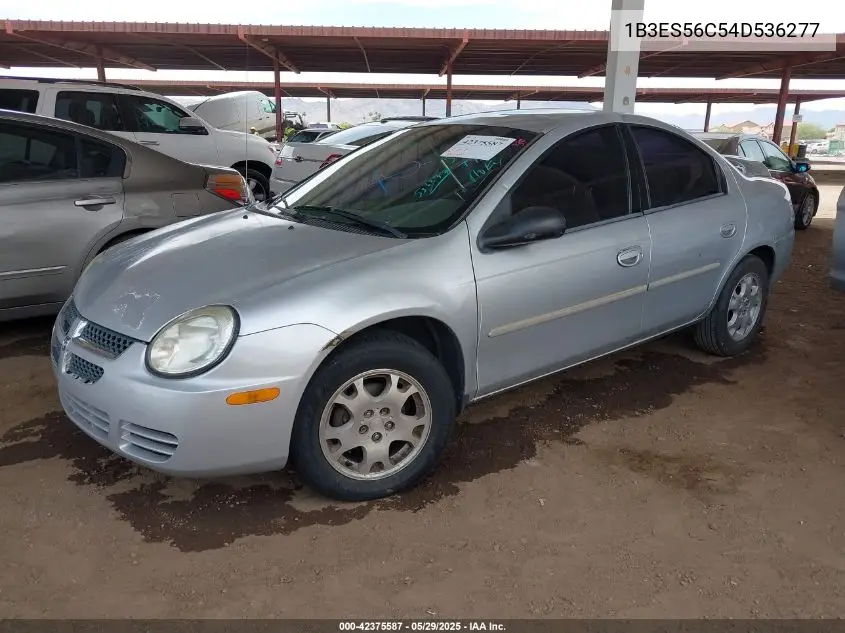 2004 Dodge Neon Sxt VIN: 1B3ES56C54D536277 Lot: 42375587