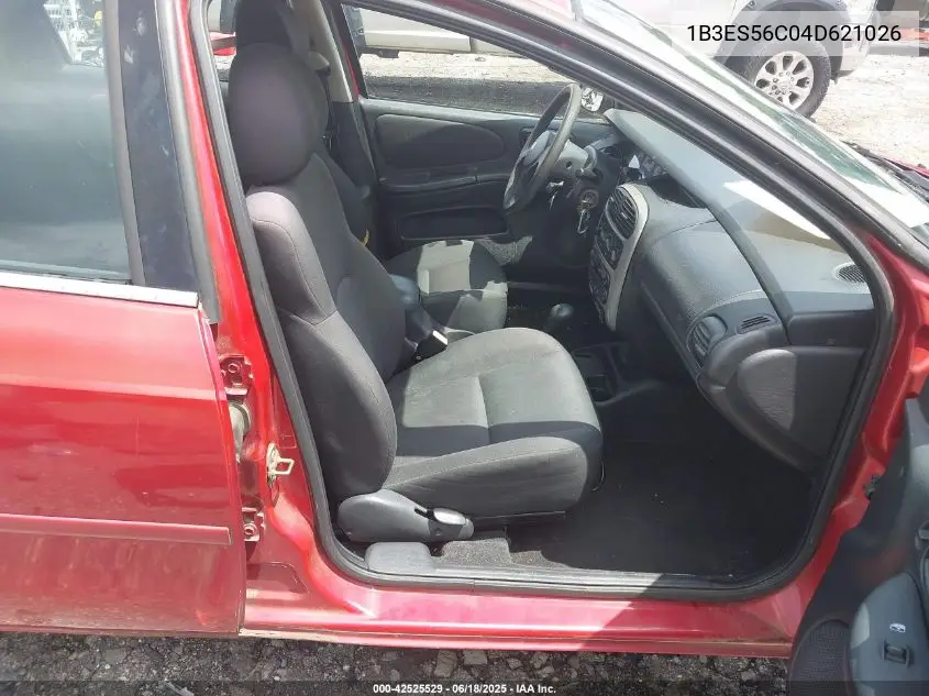 2004 Dodge Neon Sxt VIN: 1B3ES56C04D621026 Lot: 42525529