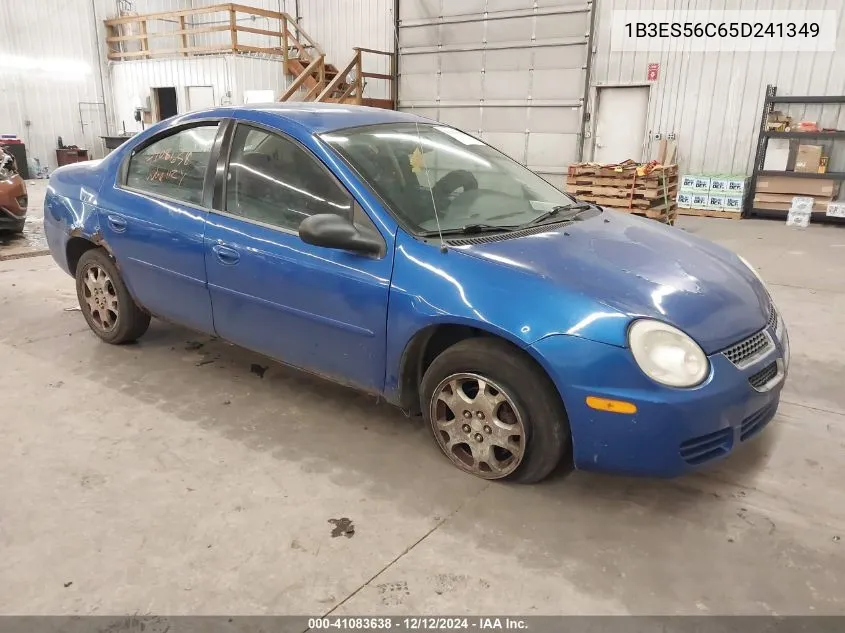 2005 Dodge Neon Sxt VIN: 1B3ES56C65D241349 Lot: 41083638