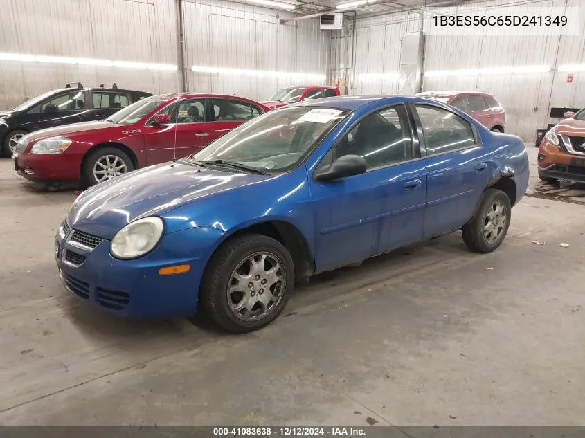 2005 Dodge Neon Sxt VIN: 1B3ES56C65D241349 Lot: 41083638