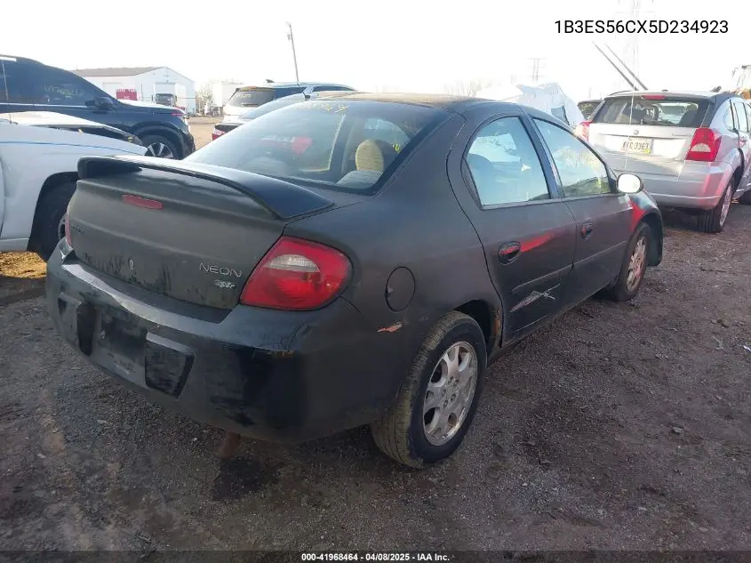 2005 Dodge Neon Sxt VIN: 1B3ES56CX5D234923 Lot: 41968464