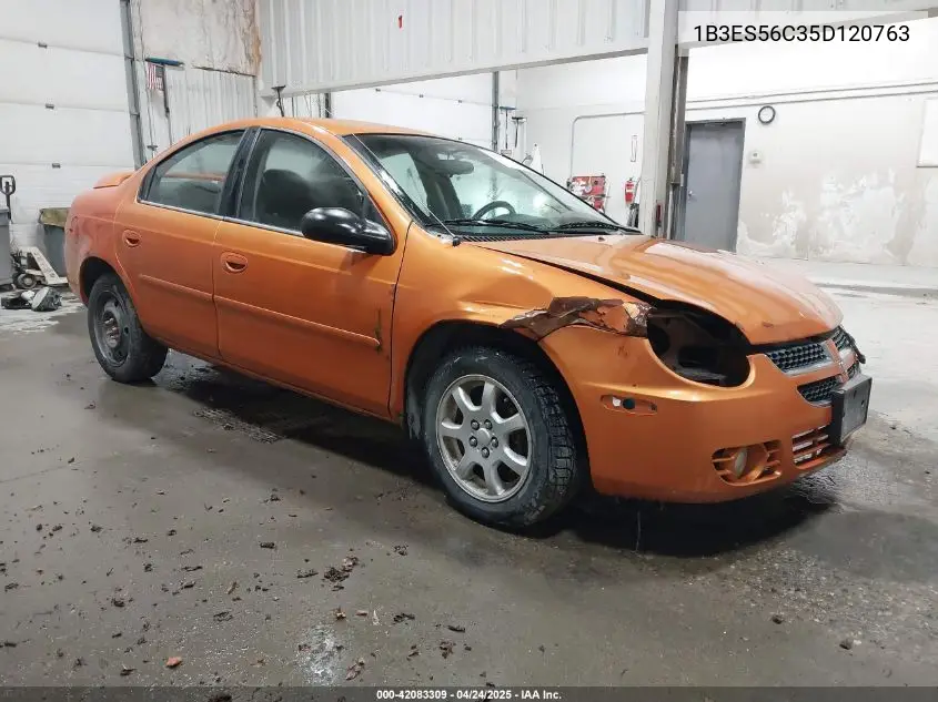 2005 Dodge Neon Sxt VIN: 1B3ES56C35D120763 Lot: 42083309