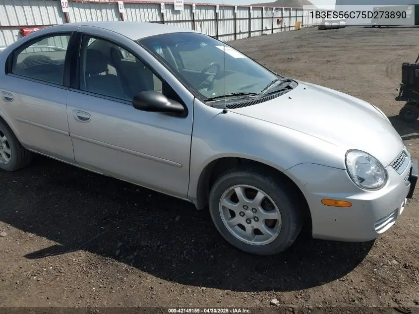 2005 Dodge Neon Sxt VIN: 1B3ES56C75D273890 Lot: 42149159