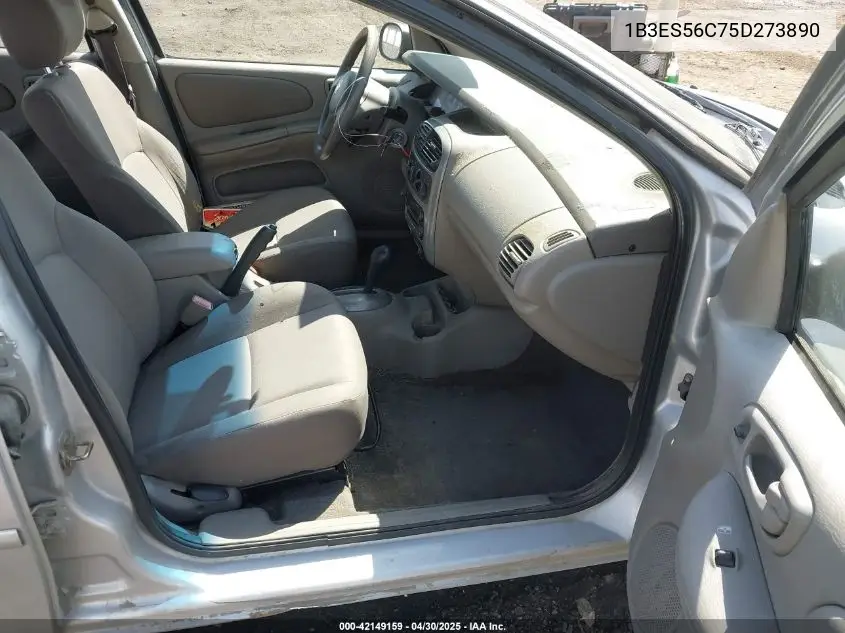 2005 Dodge Neon Sxt VIN: 1B3ES56C75D273890 Lot: 42149159