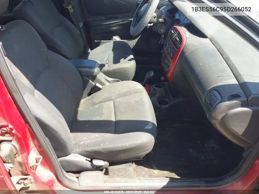 2005 Dodge Neon Sxt VIN: 1B3ES56C95D266052 Lot: 42154635
