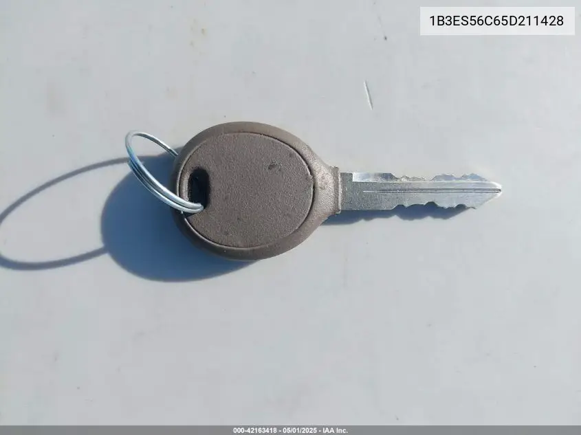 2005 Dodge Neon Sxt VIN: 1B3ES56C65D211428 Lot: 42163418