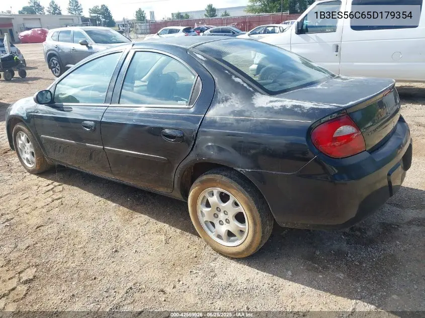 2005 Dodge Neon Sxt VIN: 1B3ES56C65D179354 Lot: 42569926