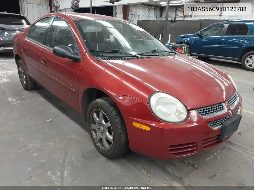 2005 Dodge Neon Sxt VIN: 1B3AS56C95D122788 Lot: 42583762