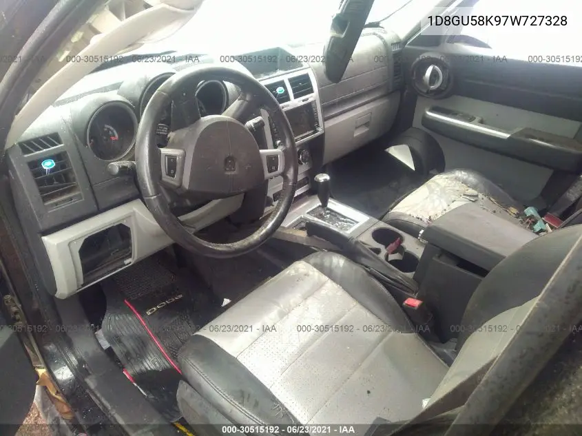 2007 Dodge Nitro Slt/Rt VIN: 1D8GU58K97W727328 Lot: 30515192