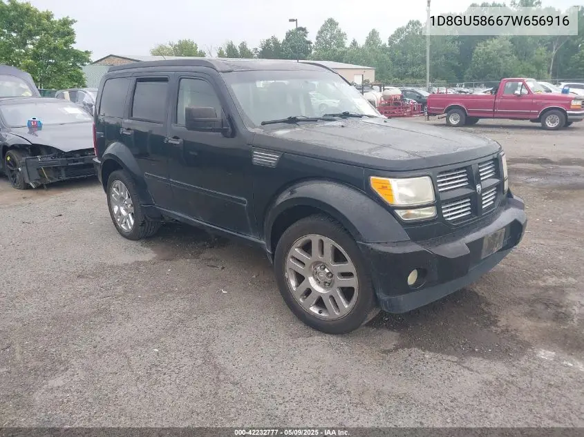 2007 Dodge Nitro Slt/Rt VIN: 1D8GU58667W656916 Lot: 42232777
