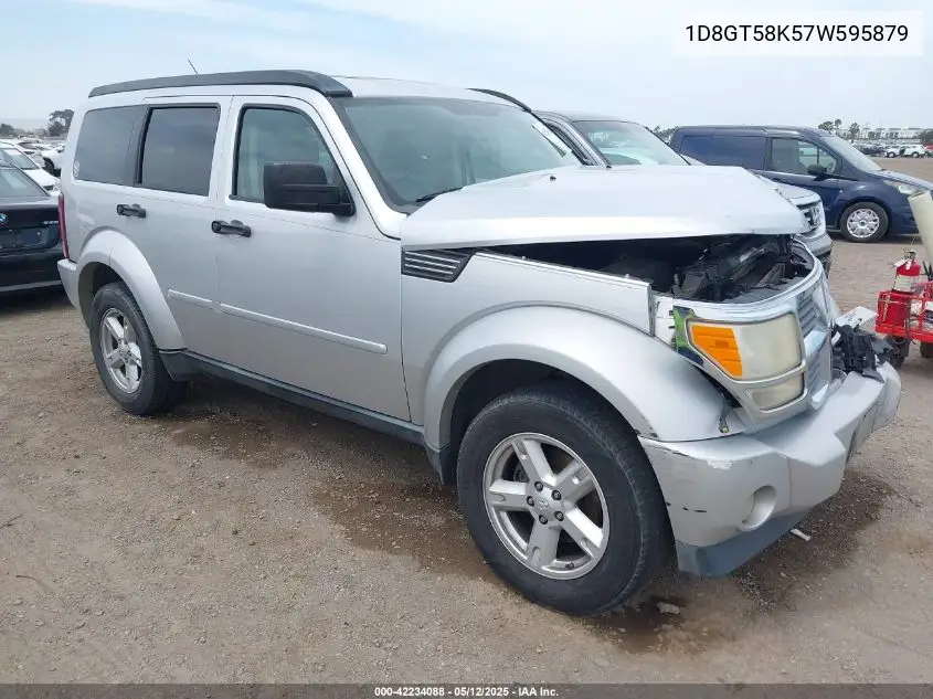 2007 Dodge Nitro Slt/Rt VIN: 1D8GT58K57W595879 Lot: 42234088