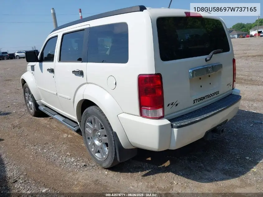 2007 Dodge Nitro Slt/Rt VIN: 1D8GU58697W737165 Lot: 42578771