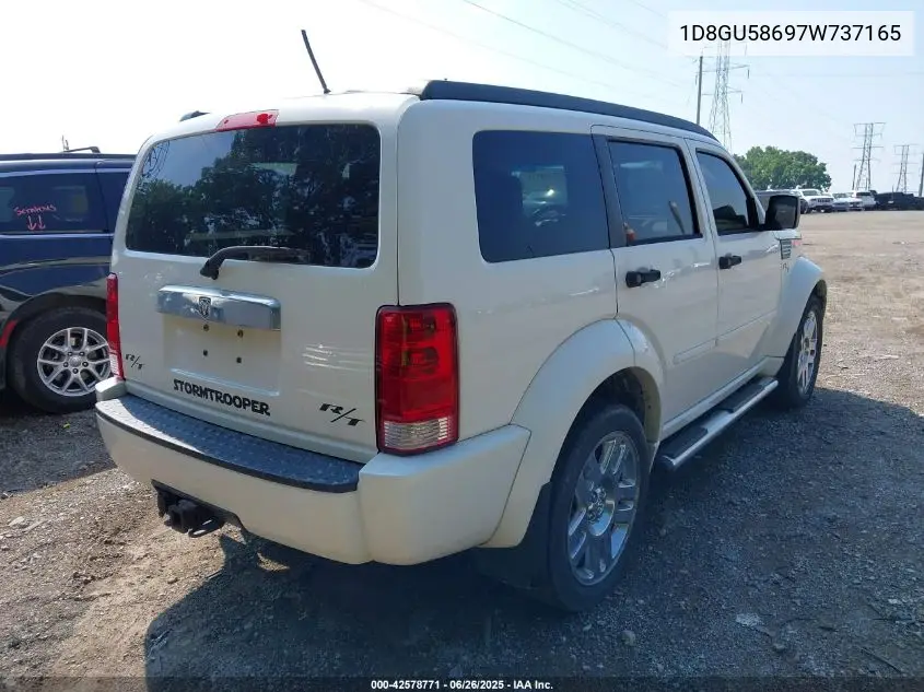 2007 Dodge Nitro Slt/Rt VIN: 1D8GU58697W737165 Lot: 42578771