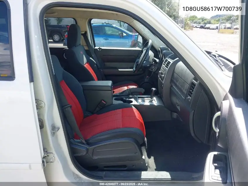 2007 Dodge Nitro Slt/Rt VIN: 1D8GU58617W700739 Lot: 42580277