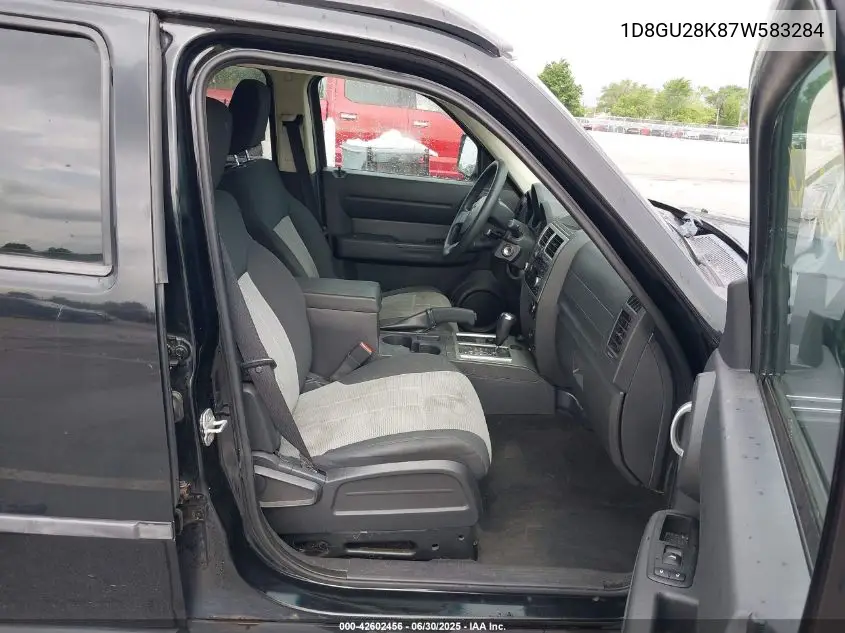 2007 Dodge Nitro Sxt VIN: 1D8GU28K87W583284 Lot: 42602456