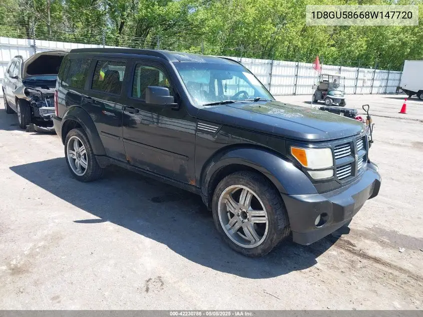 2008 Dodge Nitro Slt/Rt VIN: 1D8GU58668W147720 Lot: 42230786