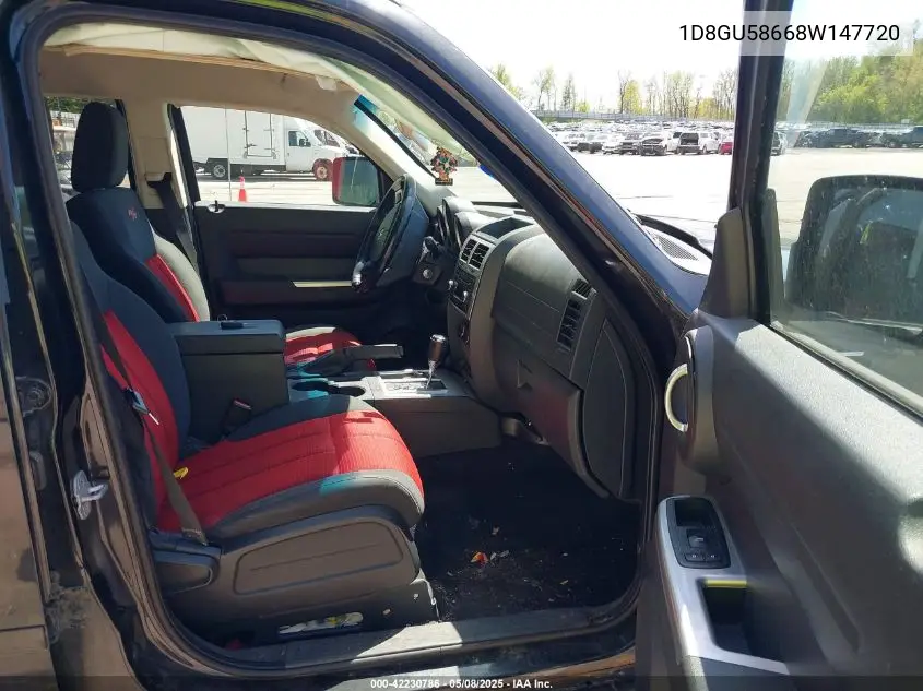 2008 Dodge Nitro Slt/Rt VIN: 1D8GU58668W147720 Lot: 42230786