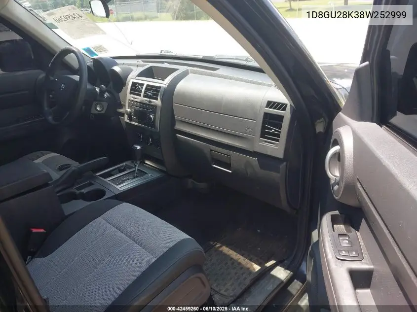 2008 Dodge Nitro Sxt VIN: 1D8GU28K38W252999 Lot: 42459260