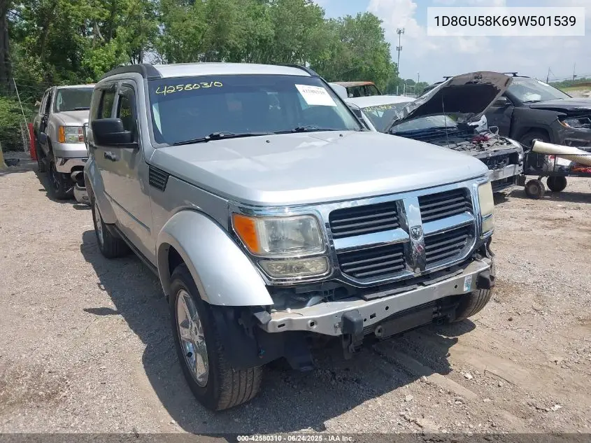 2009 Dodge Nitro Slt/Rt VIN: 1D8GU58K69W501539 Lot: 42580310