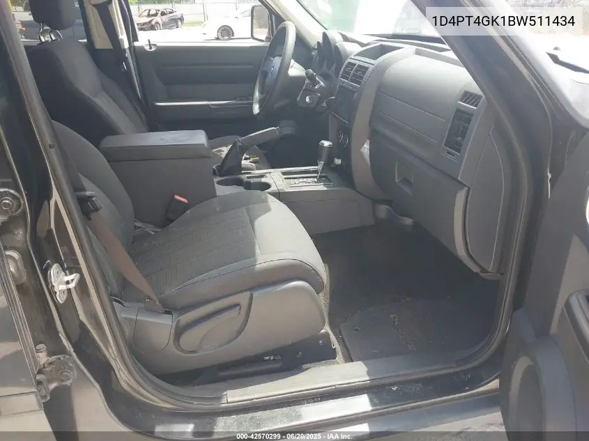 2011 Dodge Nitro Heat VIN: 1D4PT4GK1BW511434 Lot: 42570299