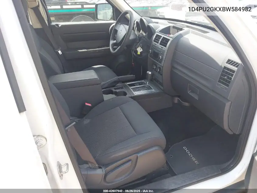 2011 Dodge Nitro Se VIN: 1D4PU2GKXBW584982 Lot: 42607940