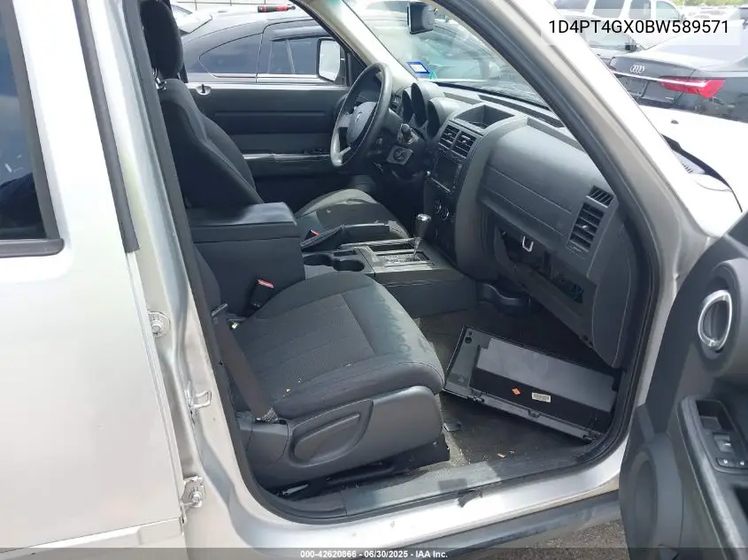 2011 Dodge Nitro Heat VIN: 1D4PT4GX0BW589571 Lot: 42620866