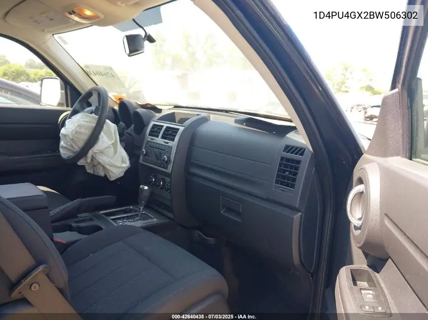 2011 Dodge Nitro Heat VIN: 1D4PU4GX2BW506302 Lot: 42640438