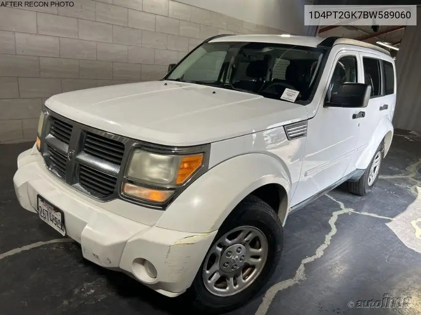 2011 Dodge Nitro Se VIN: 1D4PT2GK7BW589060 Lot: 42649632