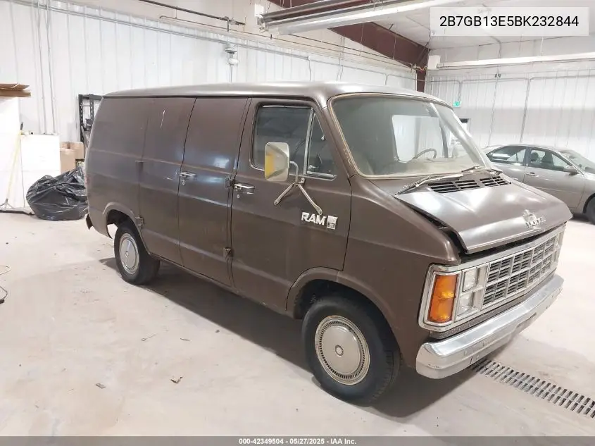 1981 Dodge Ram Van B150 VIN: 2B7GB13E5BK232844 Lot: 42349504