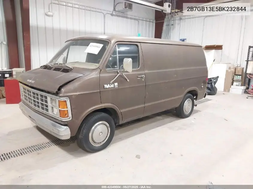 1981 Dodge Ram Van B150 VIN: 2B7GB13E5BK232844 Lot: 42349504
