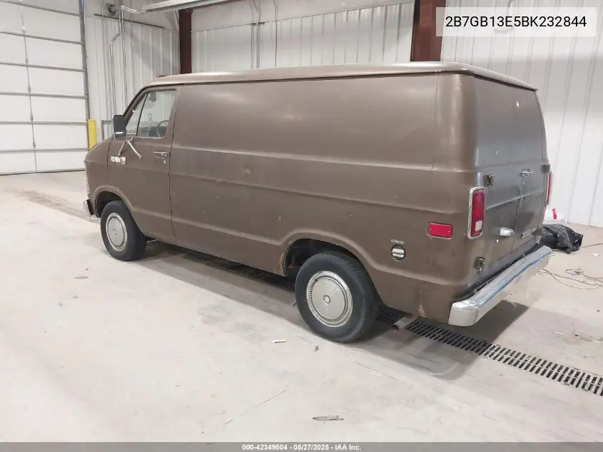 1981 Dodge Ram Van B150 VIN: 2B7GB13E5BK232844 Lot: 42349504