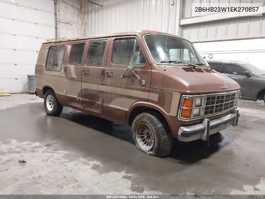 1984 Dodge Ram Van B250 VIN: 2B6HB23W1EK270857 Lot: 42478464