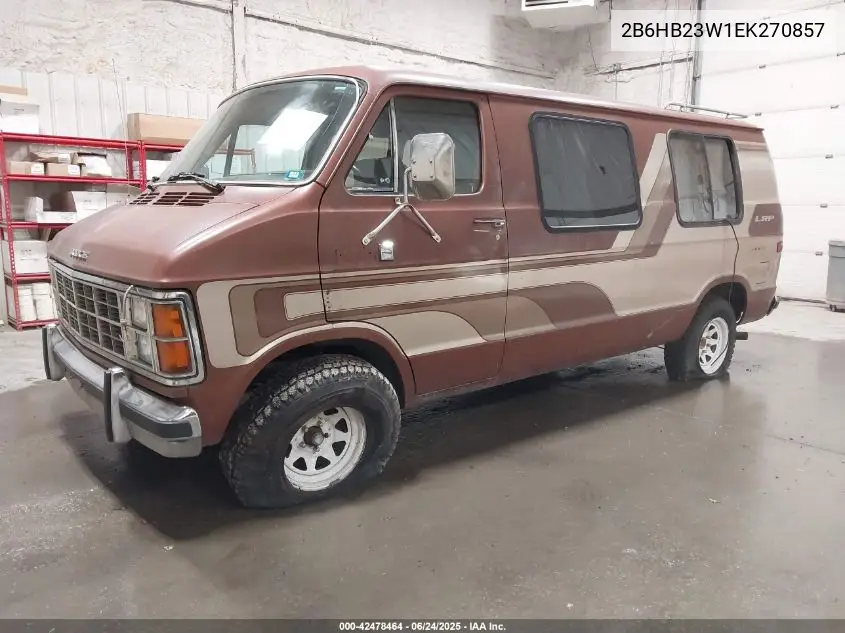 1984 Dodge Ram Van B250 VIN: 2B6HB23W1EK270857 Lot: 42478464