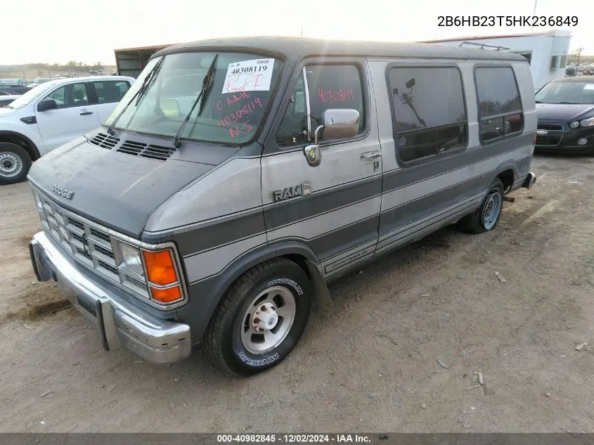 1987 Dodge Ram Van B250 VIN: 2B6HB23T5HK236849 Lot: 40982845