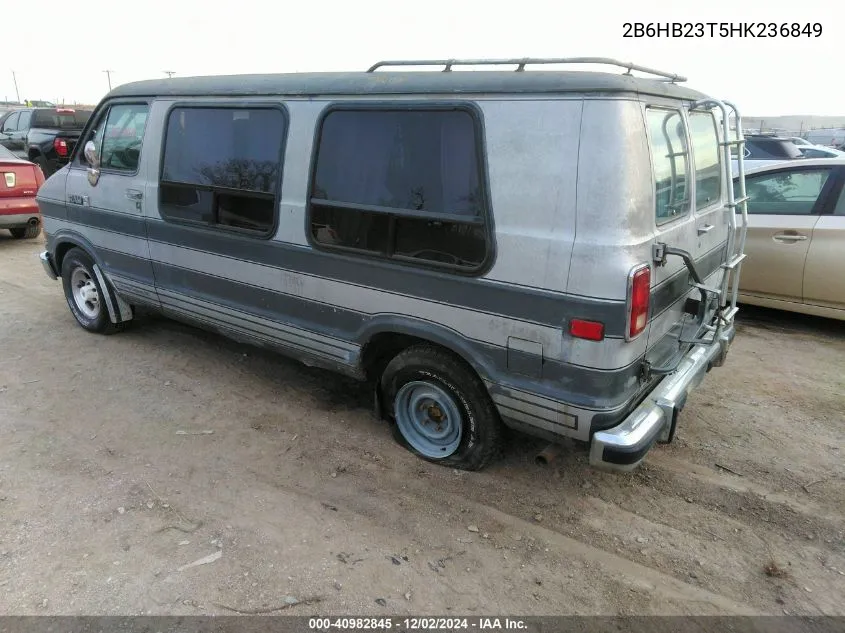 1987 Dodge Ram Van B250 VIN: 2B6HB23T5HK236849 Lot: 40982845