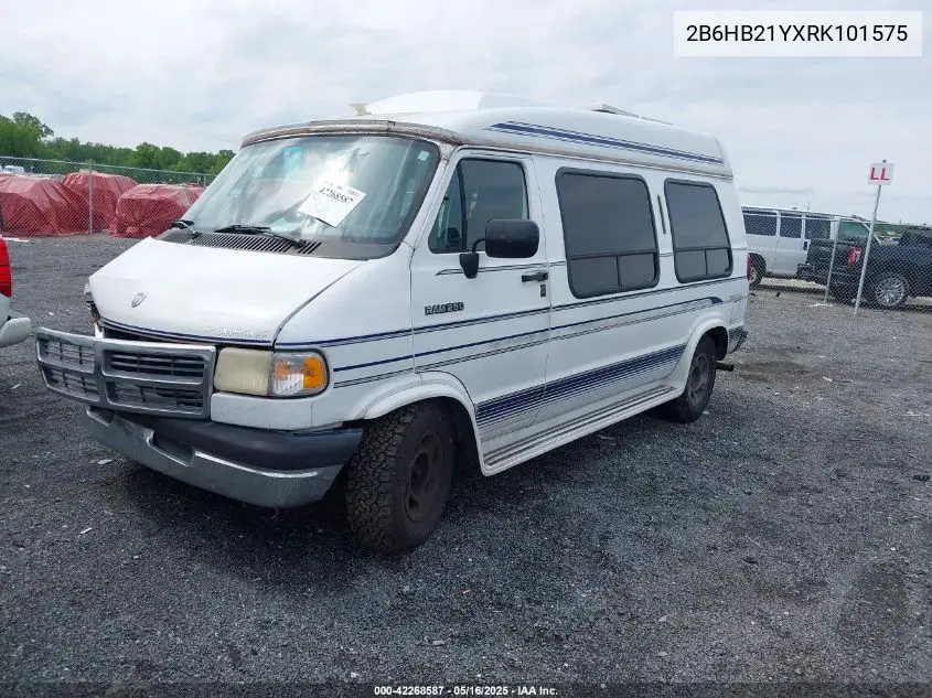 1994 Dodge Ram Van B250 VIN: 2B6HB21YXRK101575 Lot: 42268587