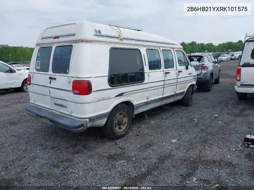 1994 Dodge Ram Van B250 VIN: 2B6HB21YXRK101575 Lot: 42268587