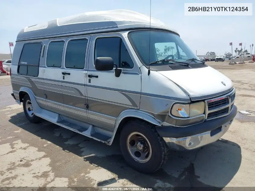 1996 Dodge Ram Van B2500 VIN: 2B6HB21Y0TK124354 Lot: 42421579