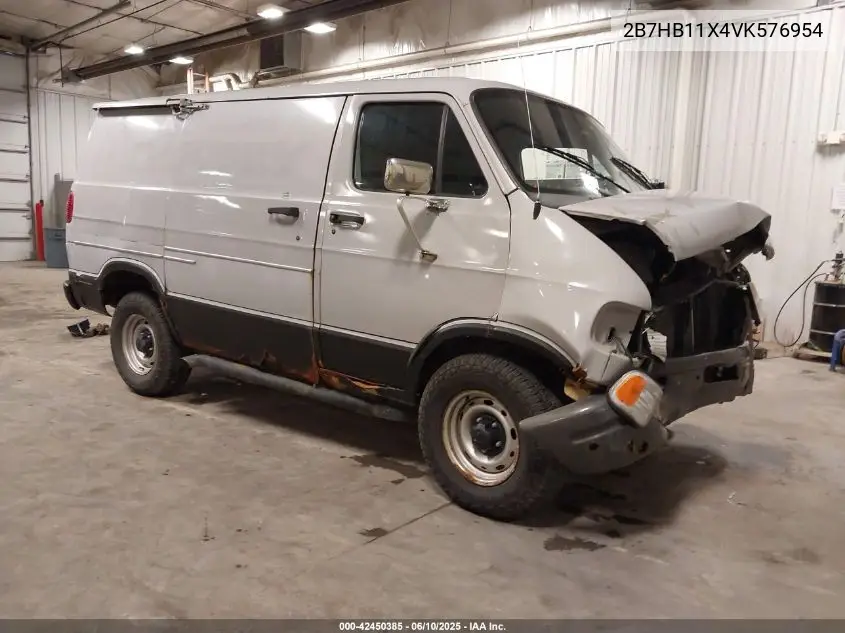 1997 Dodge Ram Van 1500 Commercial VIN: 2B7HB11X4VK576954 Lot: 42450385