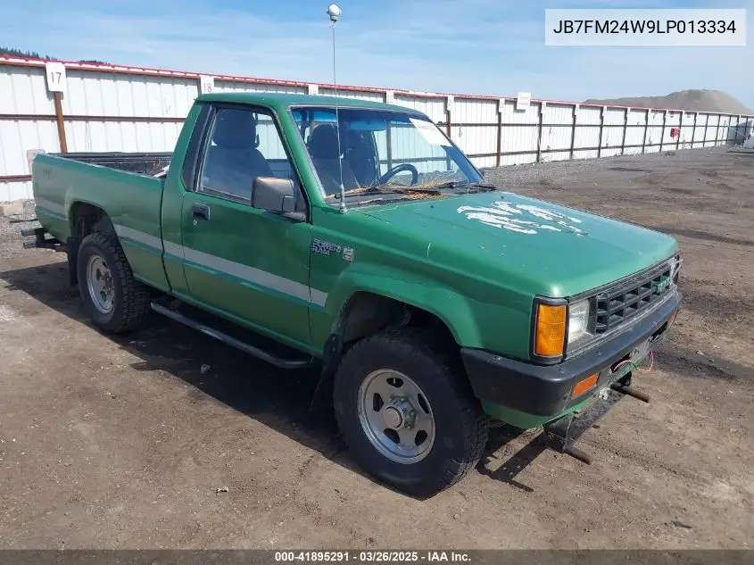 1990 Dodge Ram 50 VIN: JB7FM24W9LP013334 Lot: 41895291