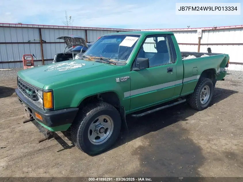1990 Dodge Ram 50 VIN: JB7FM24W9LP013334 Lot: 41895291