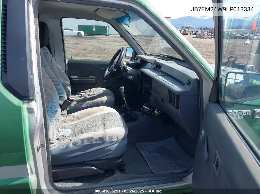 1990 Dodge Ram 50 VIN: JB7FM24W9LP013334 Lot: 41895291